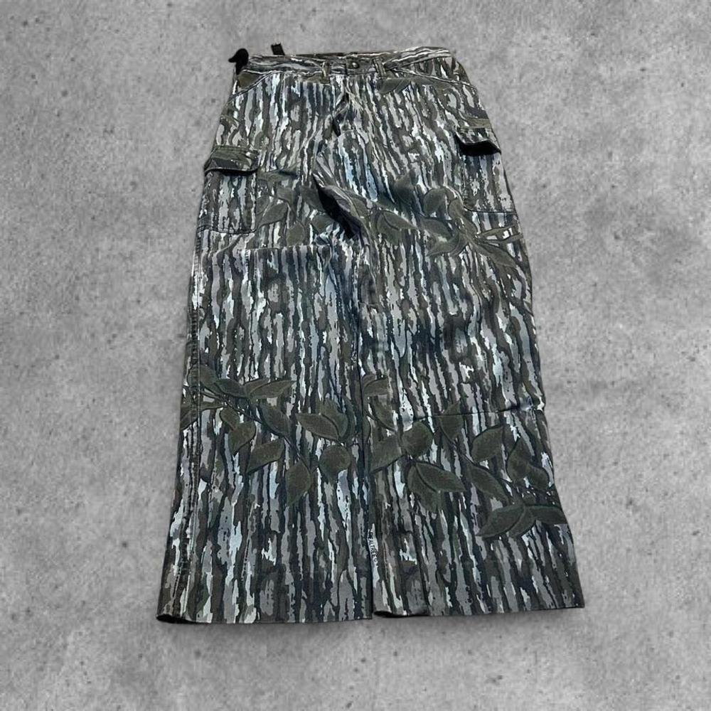 Realtree vintage‎ Y2K 90s wide legged camo cargo pants #camouflage Size 32